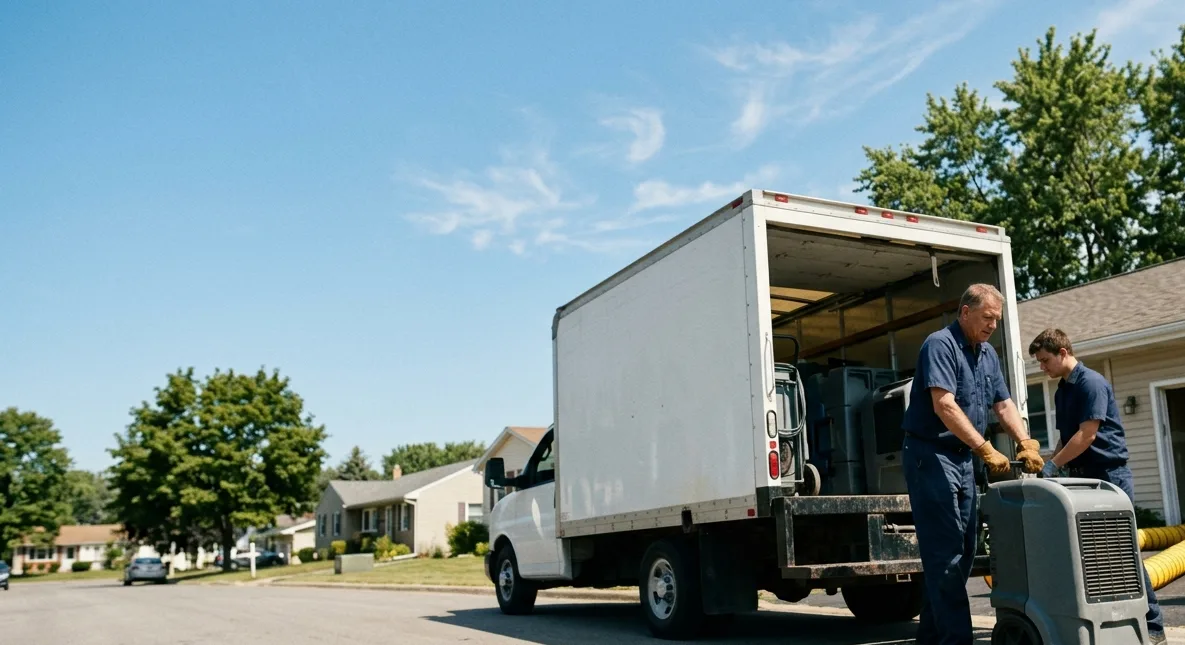 Water Damage Cleanup in Doylestown, OH near me
